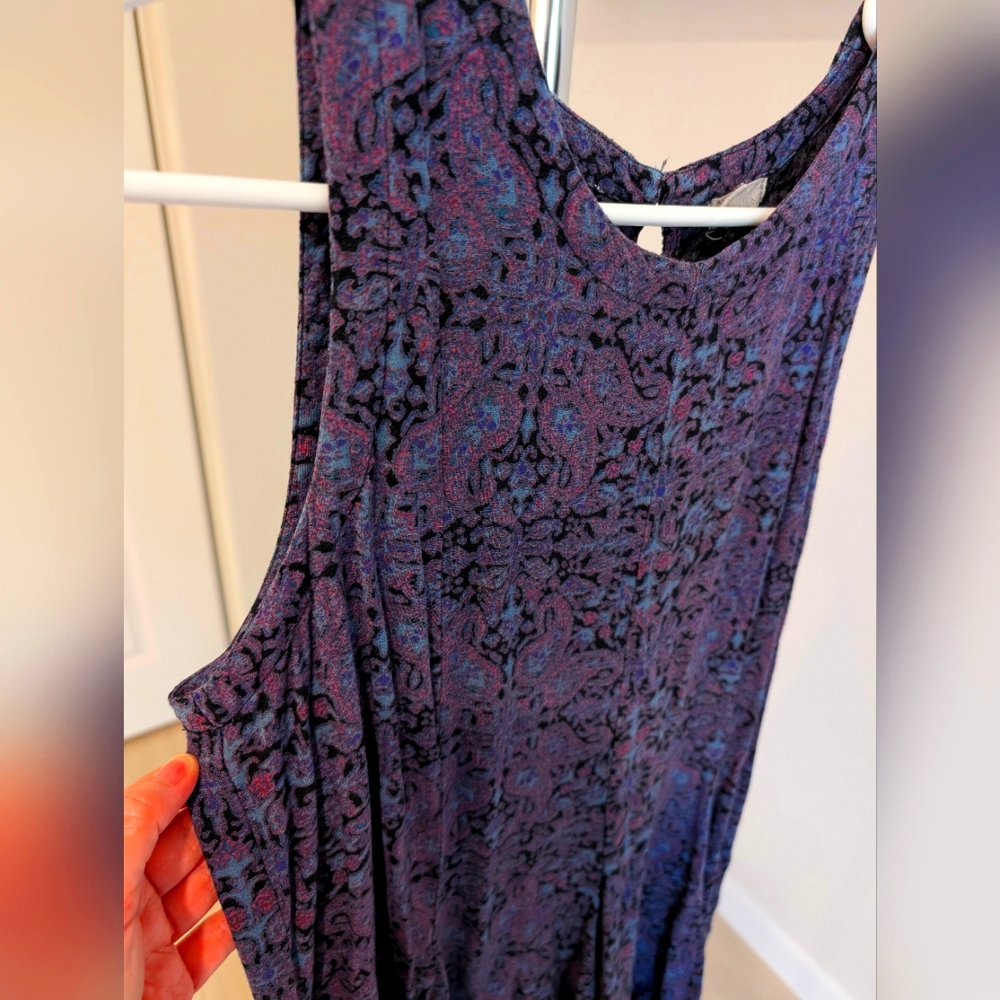 Vintage Ecote Multicolor Patterned Dress